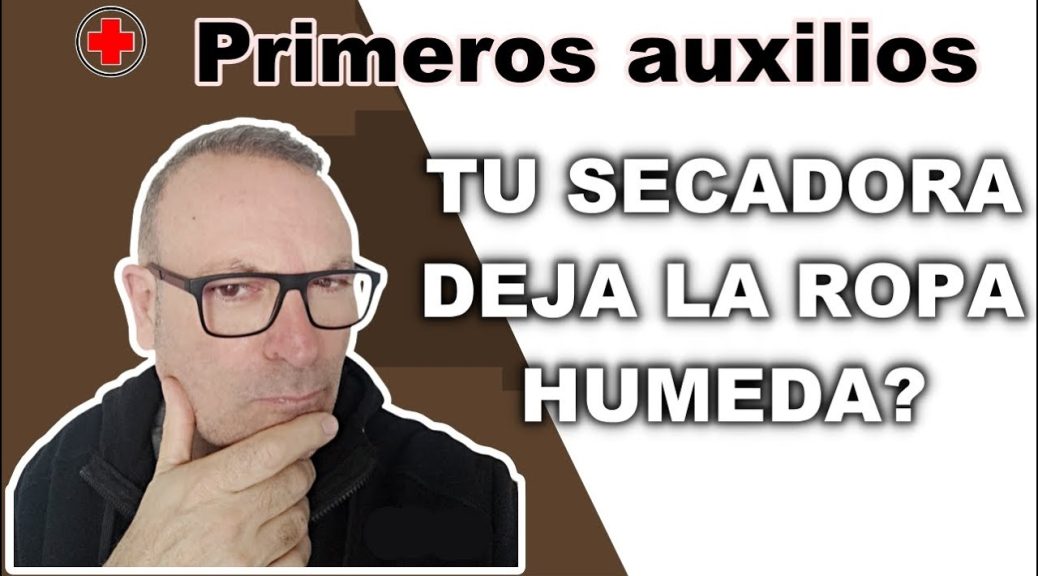 Secadora que deja ropa húmeda